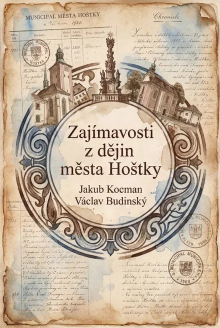 Obálka knihy Zajímavosti z dějin města Hoštky